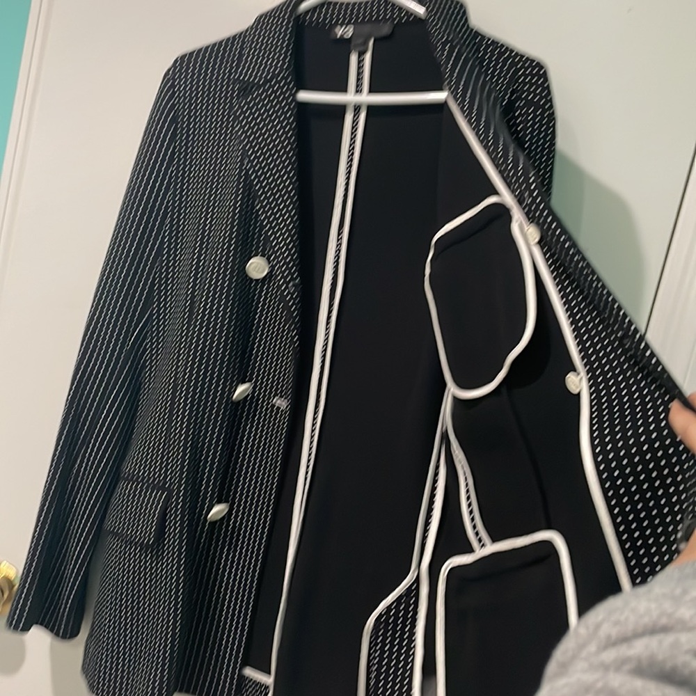 Y-3 Adidas Yohji Yamamoto mens polka dot cotton blazer - Picture 9 of 13